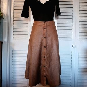 Eve Couture - Faux Suede Skirt